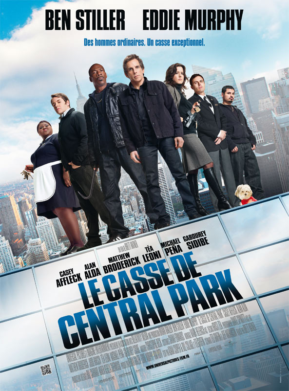 Le-Casse-de-Central-Park-Affiche-France
