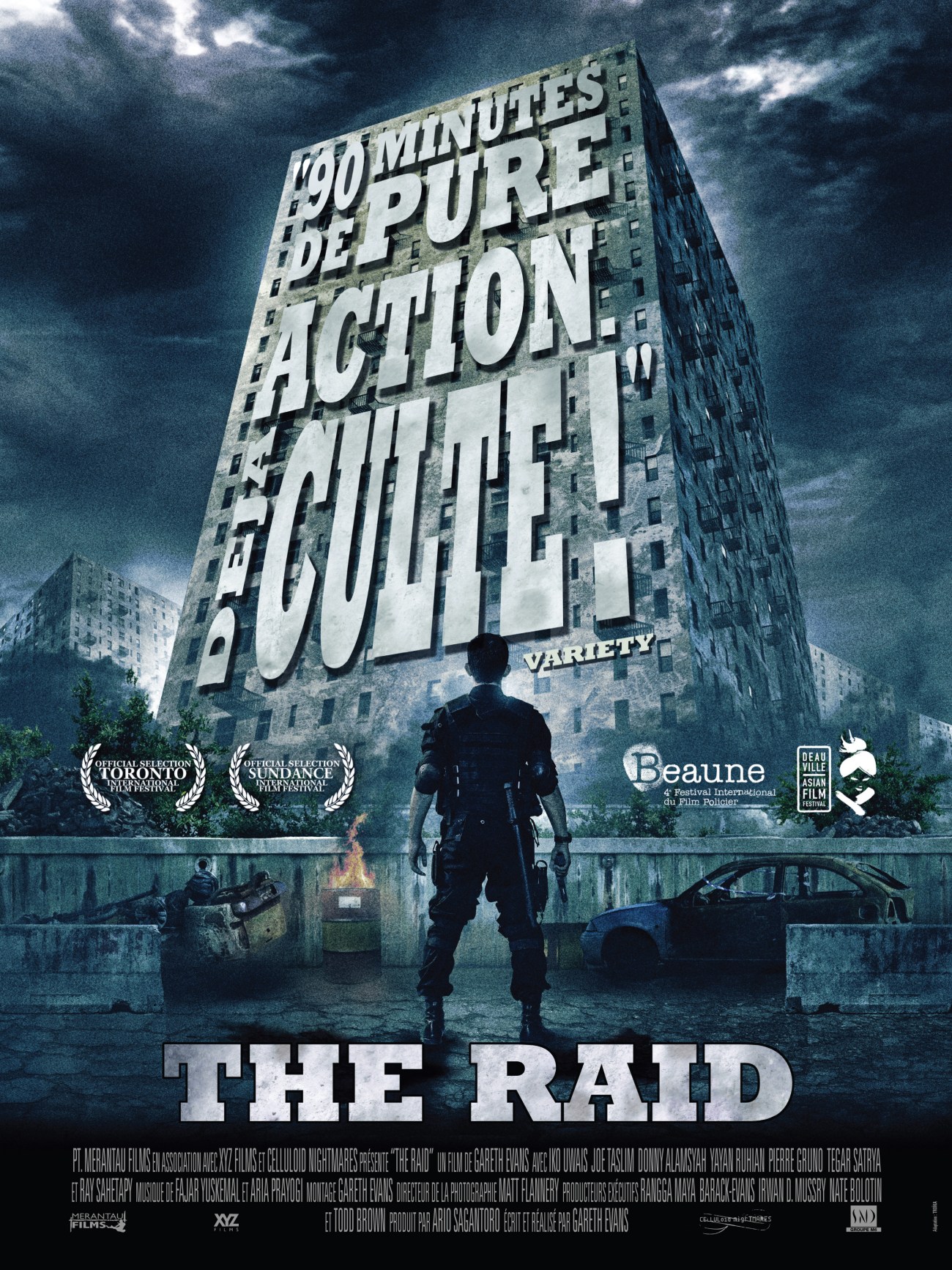 affiche the raid