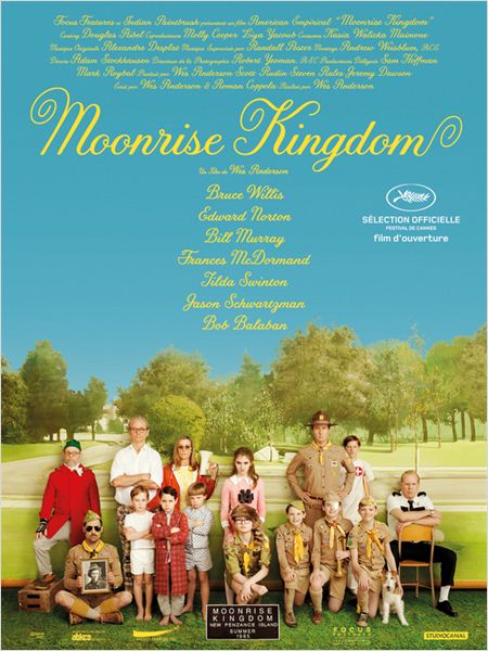 AFFICHE MOONRISE KINGDOM