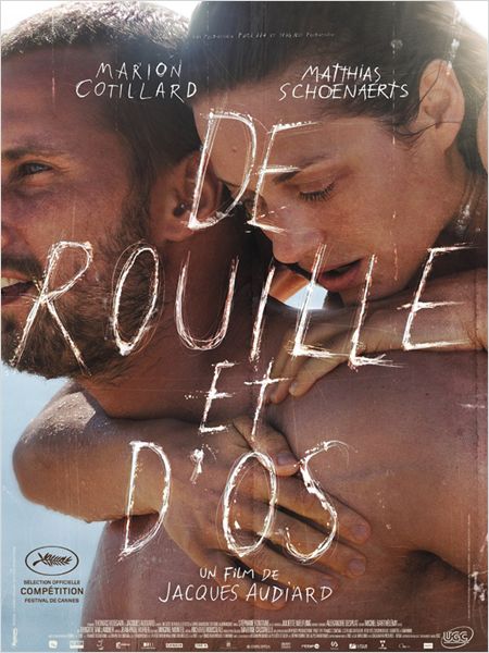 de rouille et d'os affiche