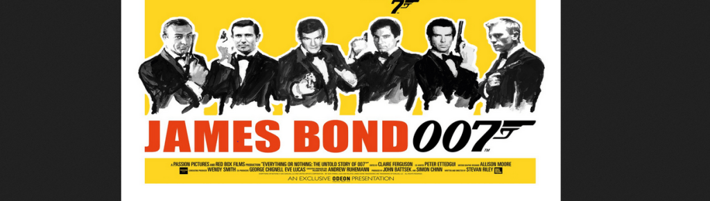 JAMES BOND TRAILERS SLIDE