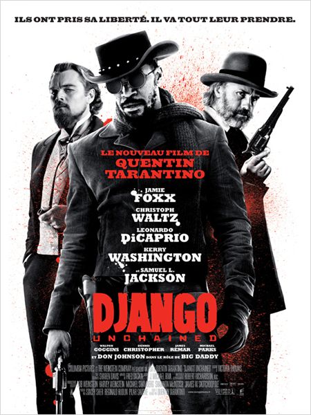 DJANGO UNCHAINED AFFICHE