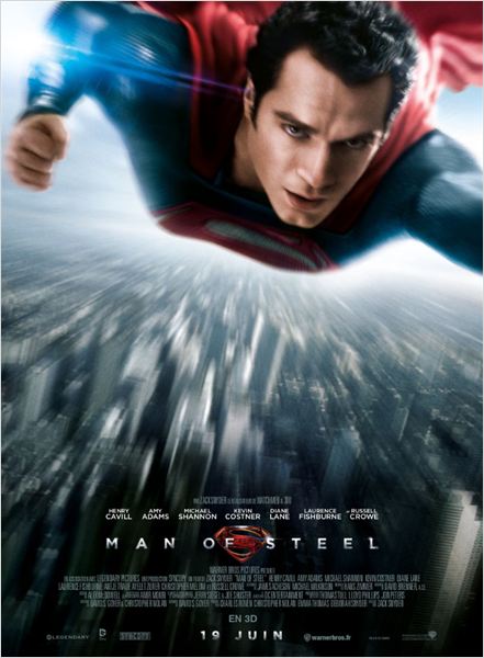 MAN OF STEEL AFFICHE