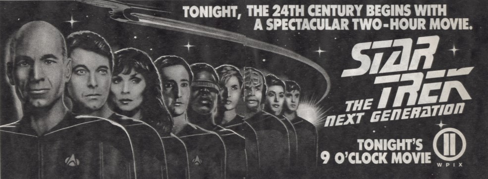 Star Trek The Next Generation Series Premiere TV Ad