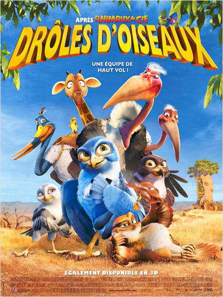 DROLES D'OISEAUX AFFICHE