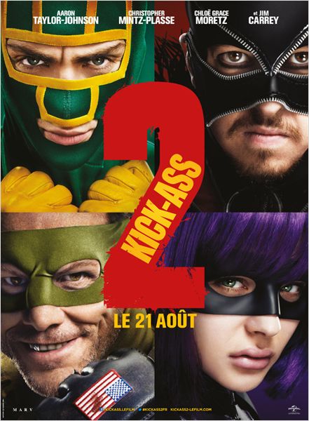 kick ass 2 affiche