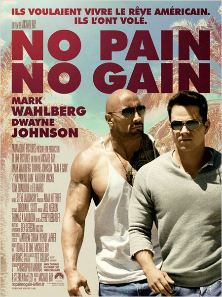 NO PAIN NO GAIN AFFICHE