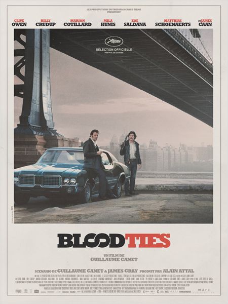 BLOOD TIES AFFICHE