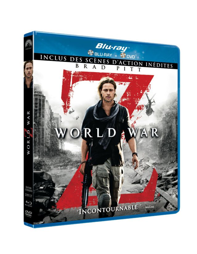 world war z blu ray