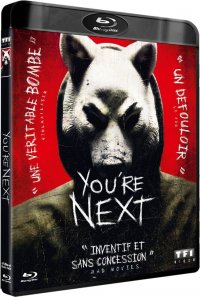 YOU'RE NEXT AFFICHE BLU RAY MINI