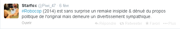 tweet robocop 2014