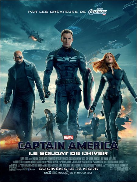 captain america le soldat de l'hiver affiche