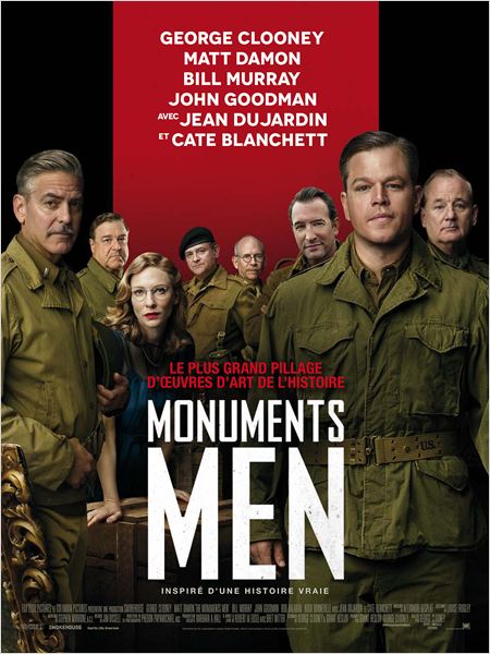 monuments men affiche