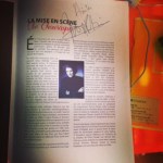 AUTOGRAPHE ELIE CHOURAQUI