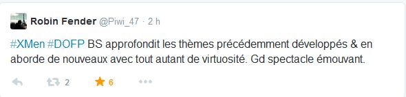 tweet xmen dofp