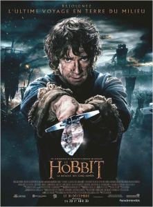 le hobbit la bataille des 5 armees affiche