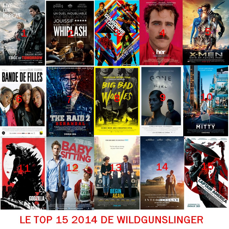 LE TOP 15 2014 DE WILDGUNSLINGER