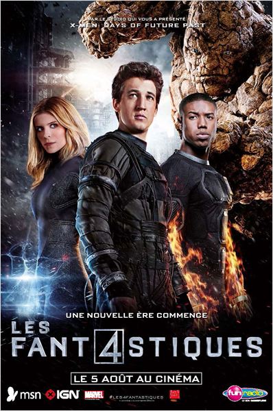 les 4 fantastiques affiche