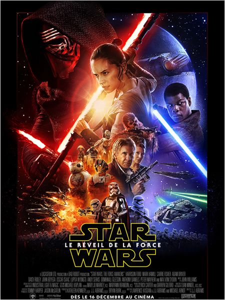 STAR WARS LE REVEIL DE LA FORCE AFFICHE