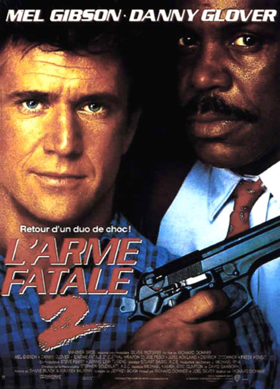 l'arme fatale 2 affiche