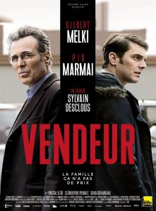 vendeur affiche