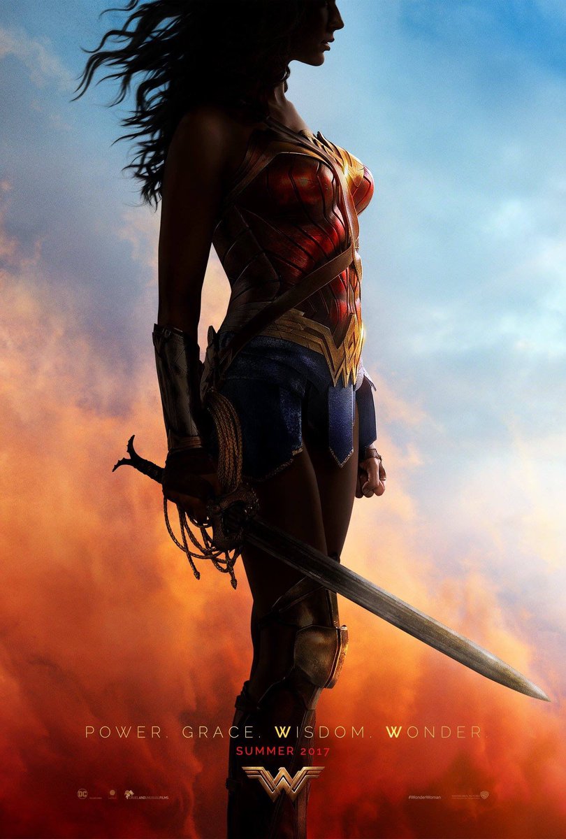 Comic Con Wonder Woman poster cliff and co