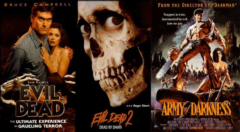 evil dead saga screenplay mag cliff and co