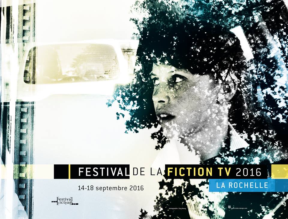 festival de la fiction tv la rochelle affiche cliff and co