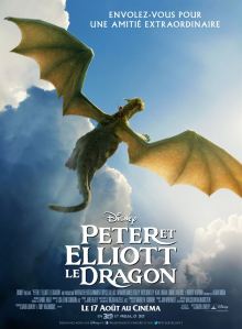 Peter et Elliott le dragon affiche cliff and co