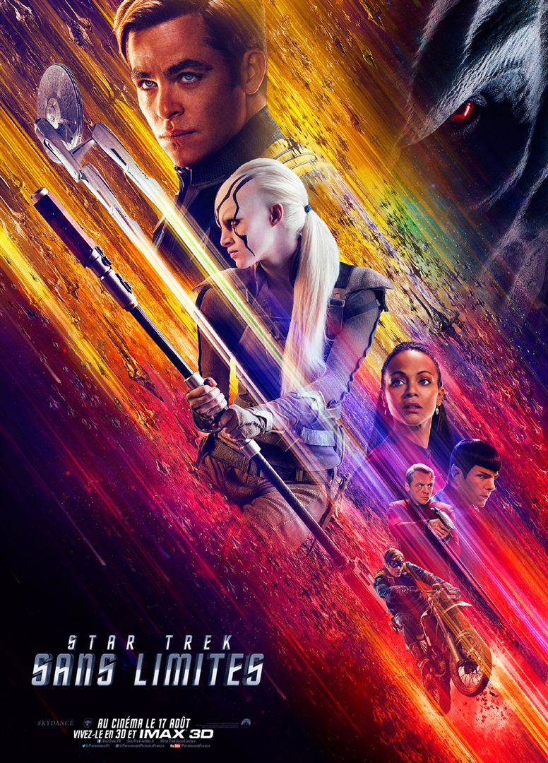 star trek sans limites affiche cliff and co