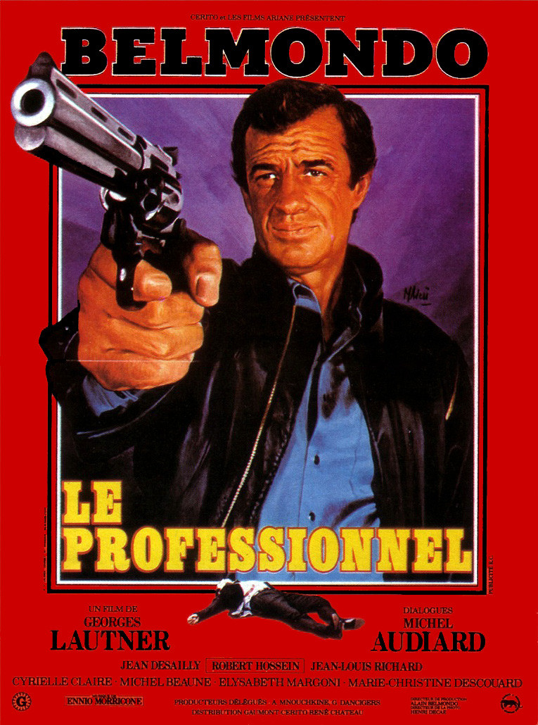 LE PROFESSIONNEL AFFICHE CLIFF AND CO