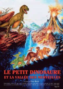 le petit dinosaure et la vallée des merveilles affiche cliff and co