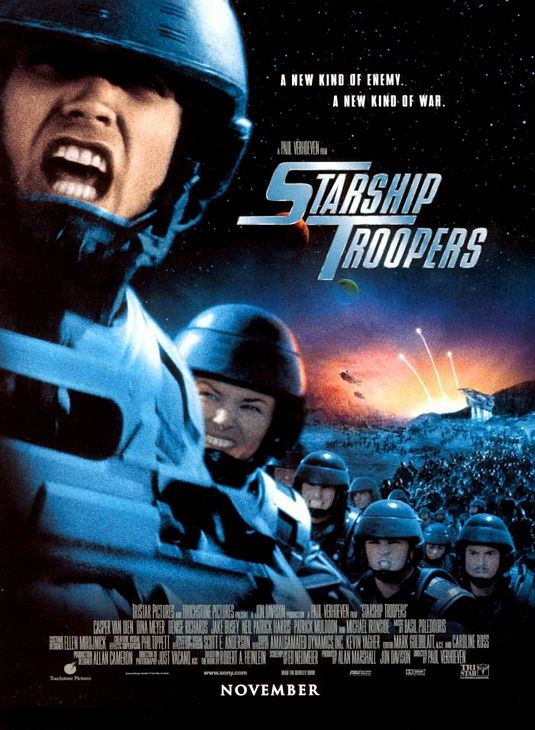 starship troopers affiche cliff and co