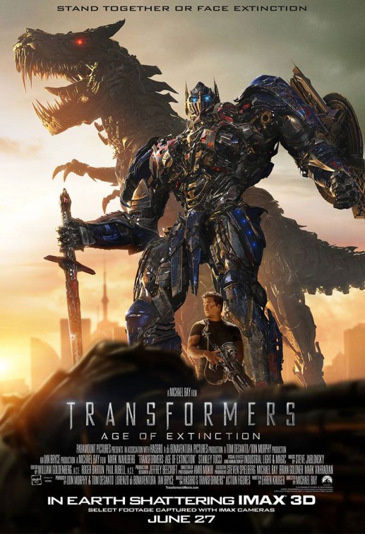 transformers l'âge de l'extinction affiche cliff and co