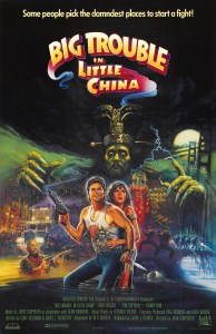 big trouble little china affiche cliff and co
