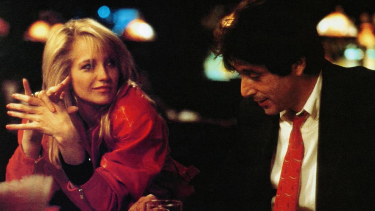 SEA OF LOVE, from left: Ellen Barkin, Al Pacino, 1989, © Universal