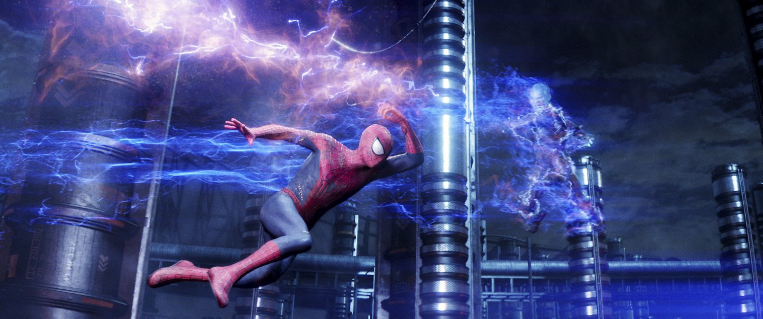 theAmazingSpiderMan2-Spidey-cliff-and-co